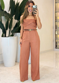 1084- Conjunto de calça | linho
